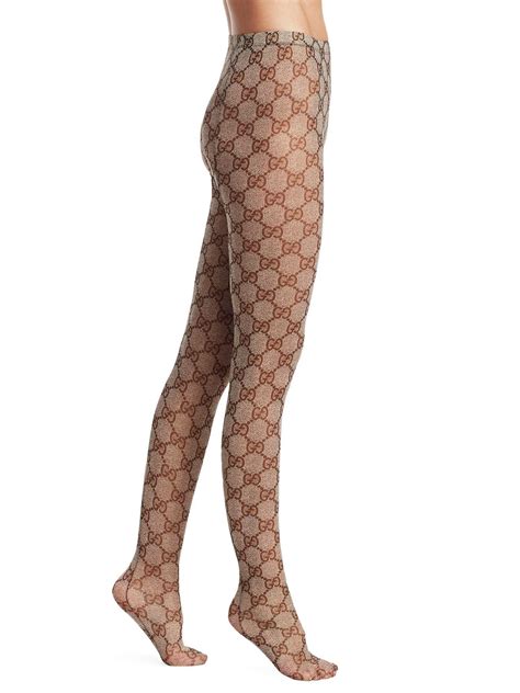 gucci supreme logo tights|Gucci inspired tights.